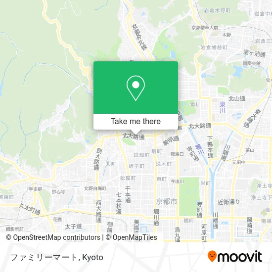 Family Mart map