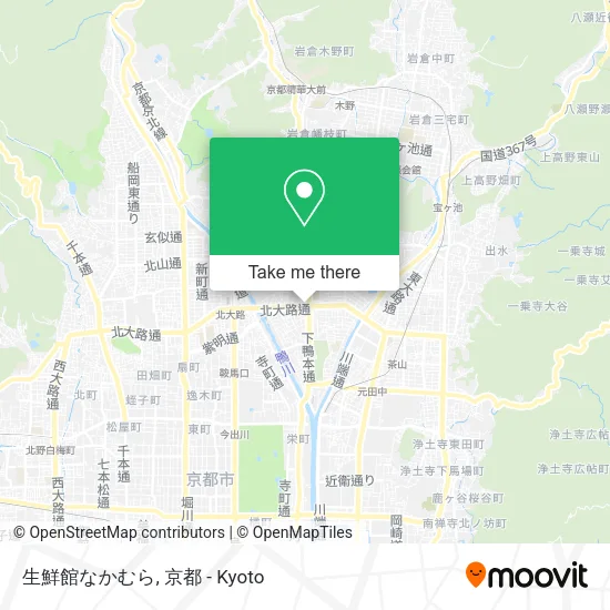 生鮮館なかむら map