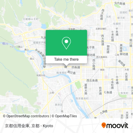 京都信用金庫 map