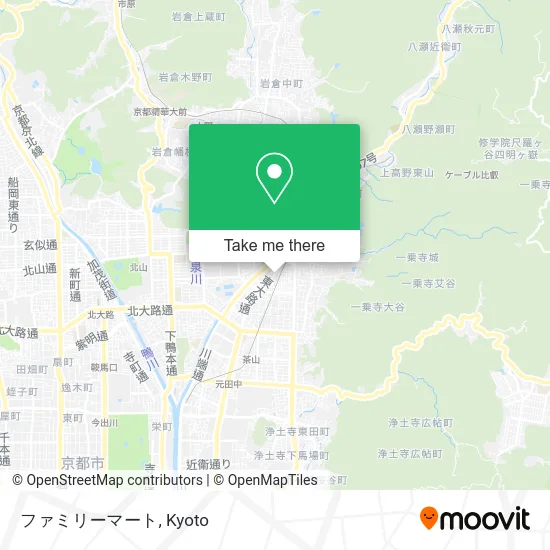 Family Mart map