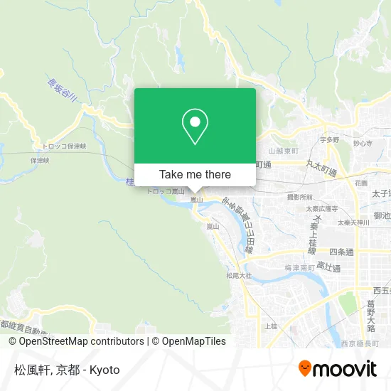 松風軒 map