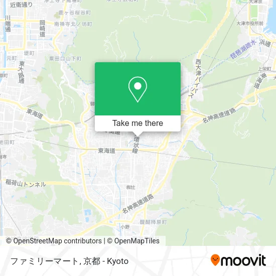 Family Mart map
