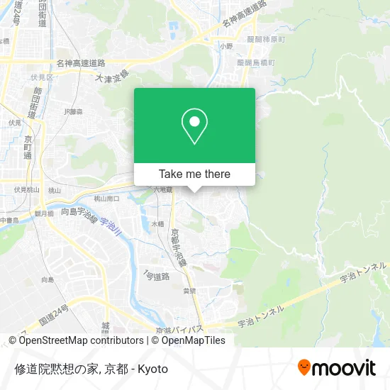 修道院黙想の家 map