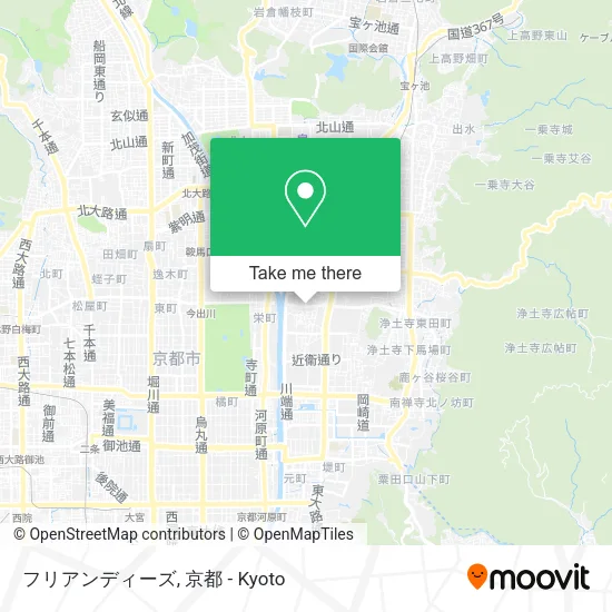 フリアンディーズ map