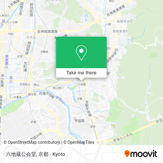 六地蔵公会堂 map
