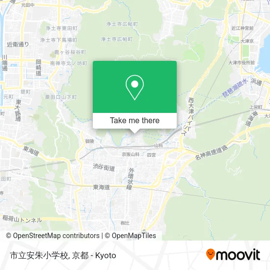 市立安朱小学校 map