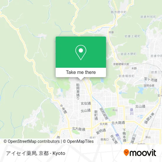 アイセイ薬局 map