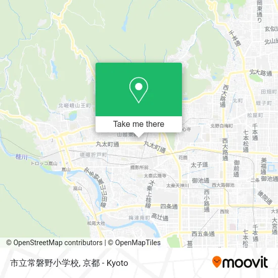 市立常磐野小学校 map
