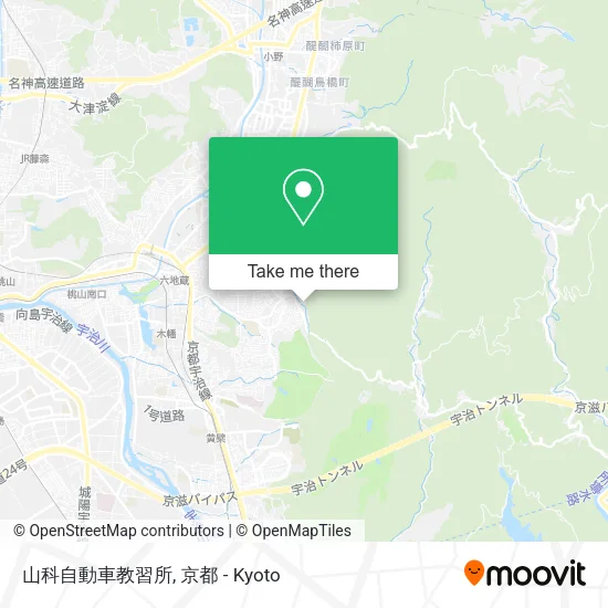 山科自動車教習所 map