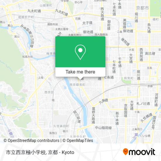 市立西京極小学校 map