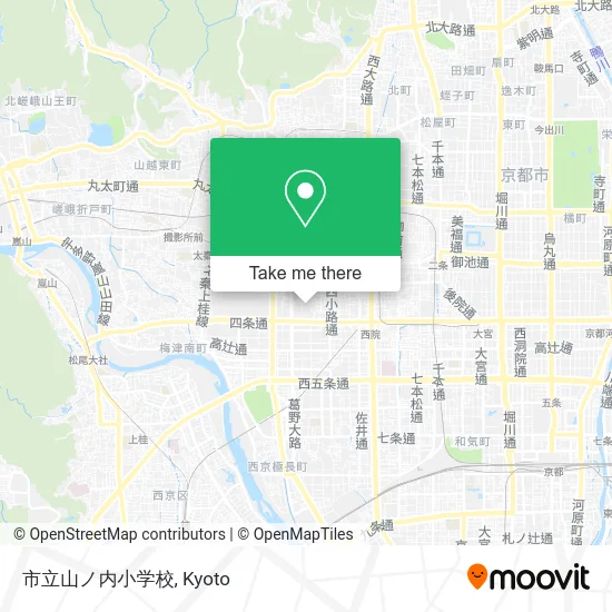 Yamanouchi Municipal Elementary School map