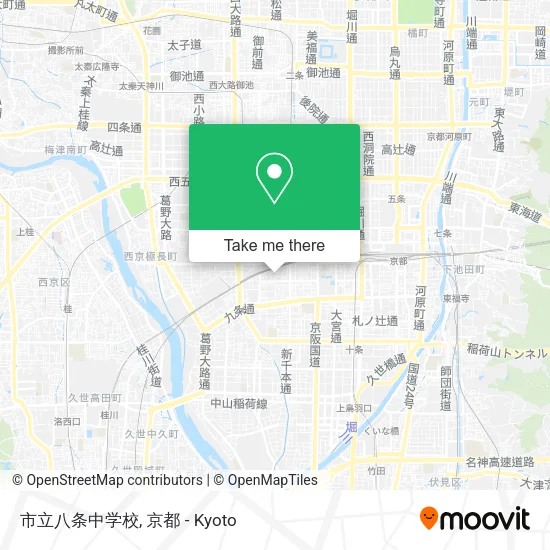 市立八条中学校 map