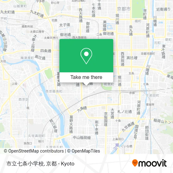 市立七条小学校 map