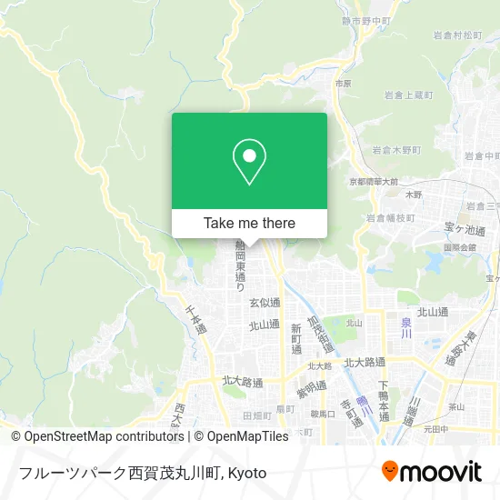 フルーツパーク西賀茂丸川町 map