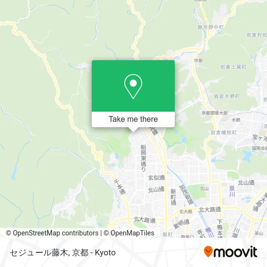 セジュール藤木 map