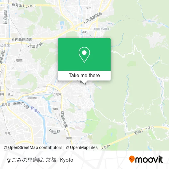 なごみの里病院 map
