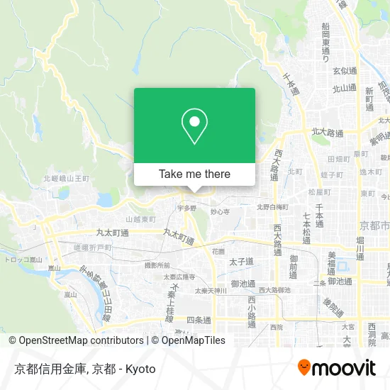 京都信用金庫 map