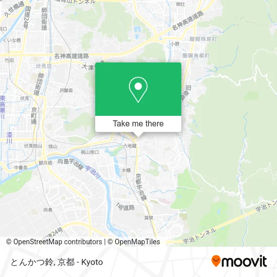 とんかつ鈴 map