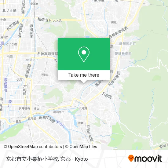京都市立小栗栖小学校 map