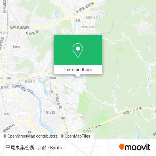 平尾東集会所 map