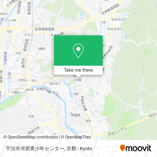 宇治市河原青少年センター map