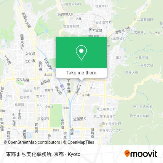 東部まち美化事務所 map