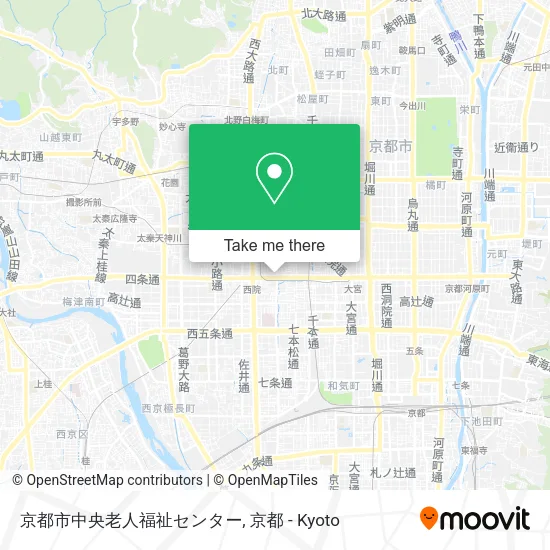京都市中央老人福祉センター map