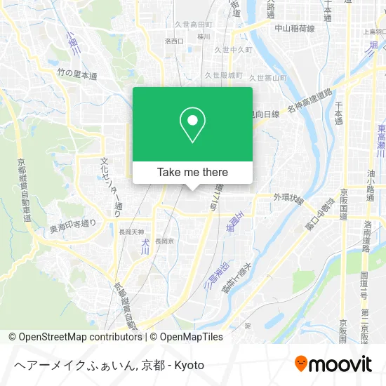 ヘアーメイクふぁいん map