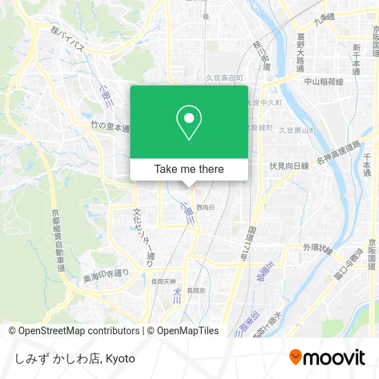 Shimizu Kashiwa Store map