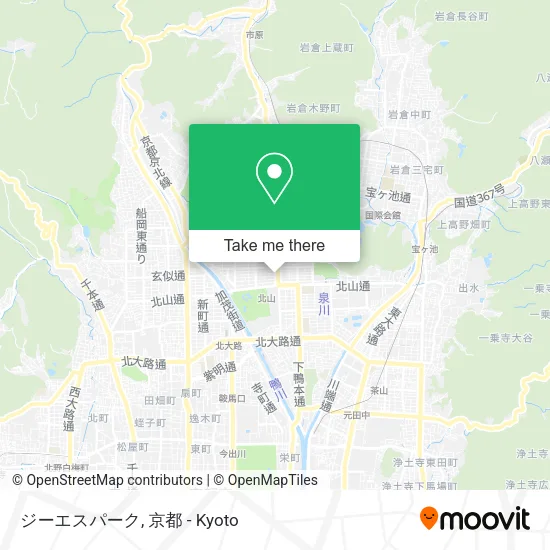 ジーエスパーク map