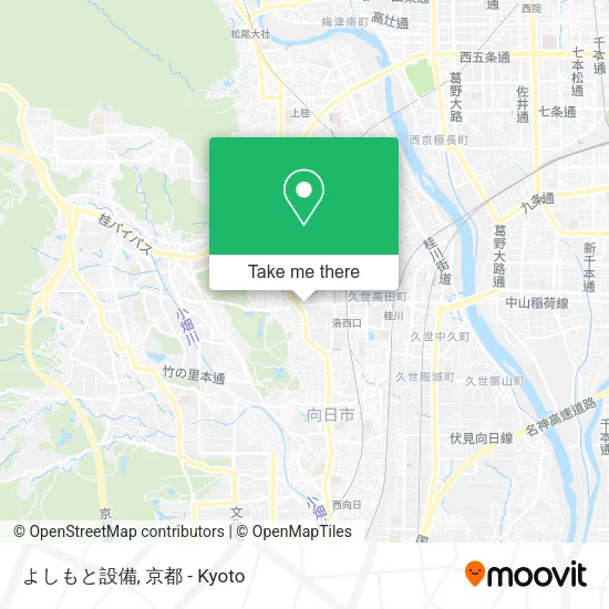 Yoshimoto Facilities map