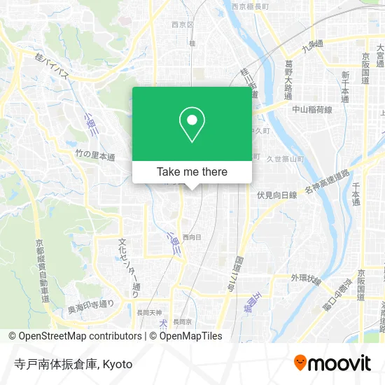 Terado South Community Center Warehouse map
