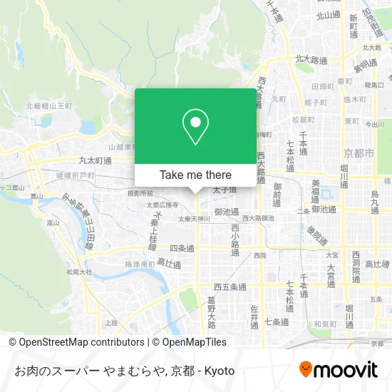 Meat Supermarket Yamamuraya map