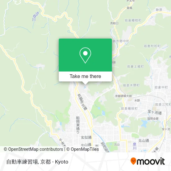 自動車練習場 map