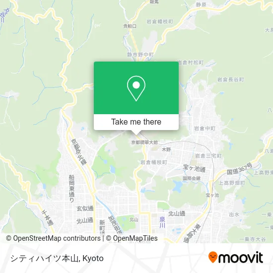 City Heights Motoyama map