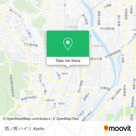 西ノ岡 ハイツ map