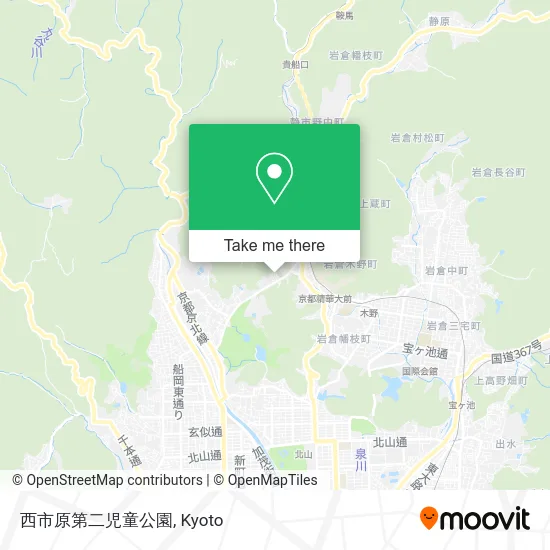 Nishi Ichihara Second Children's Park map