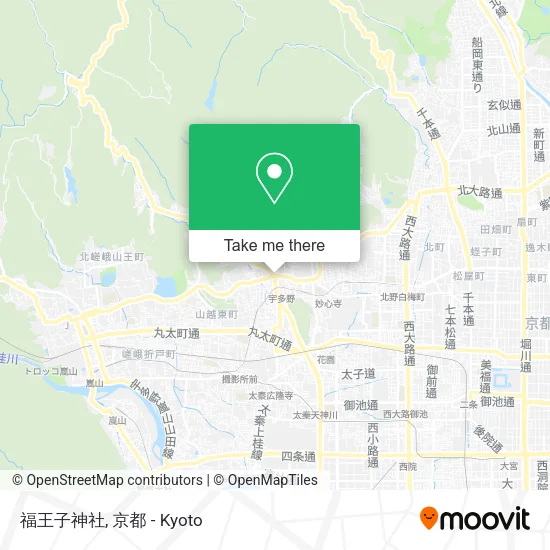 福王子神社 map