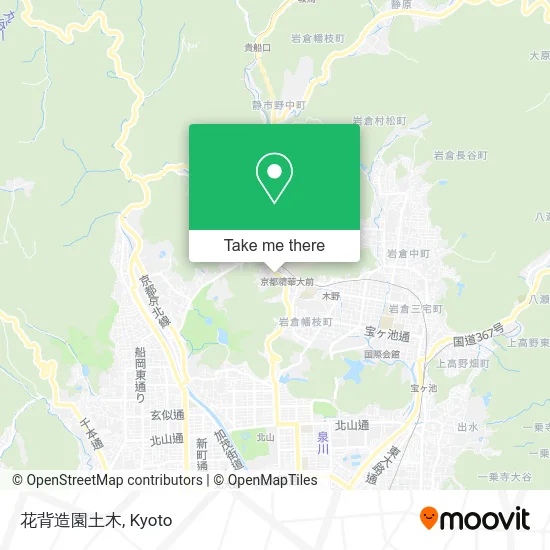 花背造園土木 map