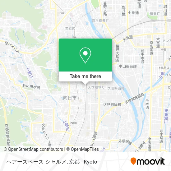 Hair Space Charme map