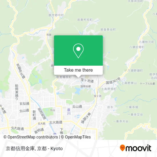京都信用金庫 map