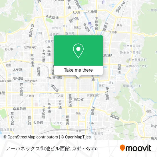 アーバネックス御池ビル西館 map
