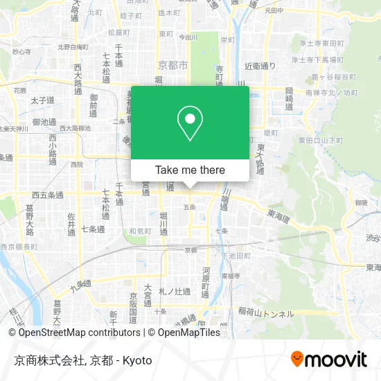 京商株式会社 map