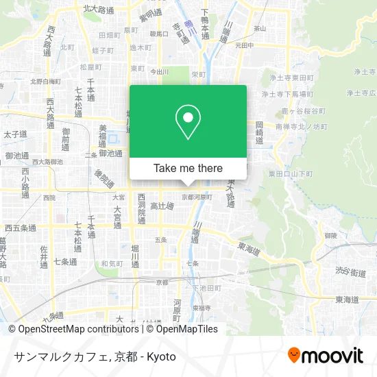 サンマルクカフェ map