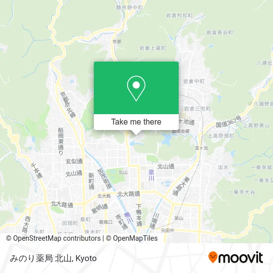 みのり薬局 北山 map