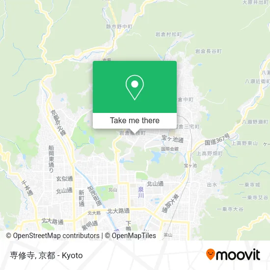 専修寺 map