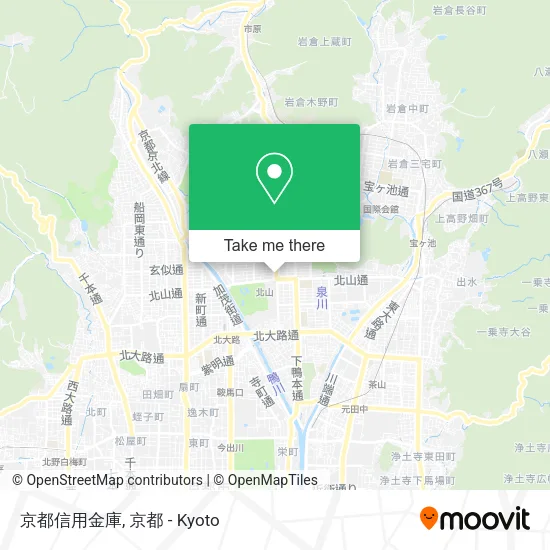 京都信用金庫 map
