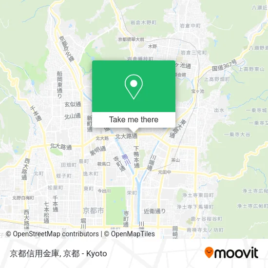 京都信用金庫 map