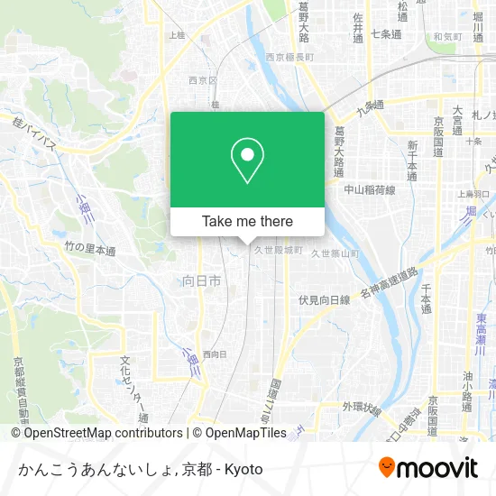 かんこうあんないしょ map