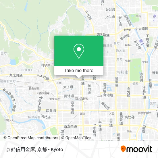 京都信用金庫 map